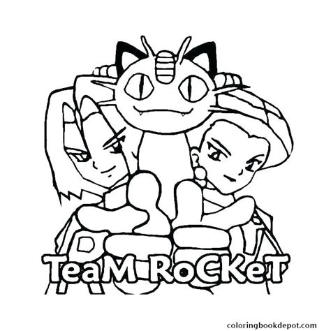 team rocket coloring page  getcoloringscom  printable