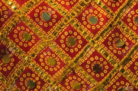 goods  india fabric indian fabric woven gilt