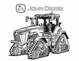 Coloring Tractor Deere John Pages Print Printable 8rx Kids Now Farm sketch template