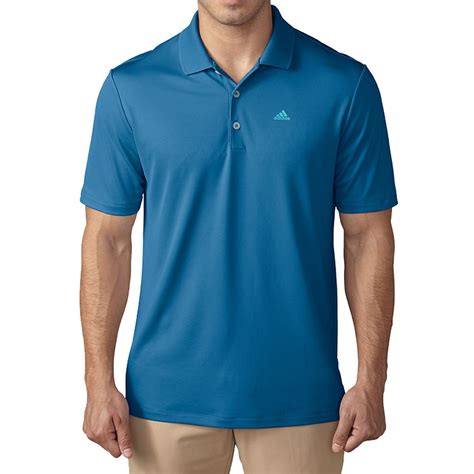 adidas golf performance polo lc mens lightweight jersey golf polo