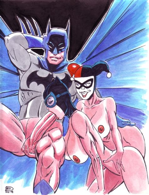 catwoman and harley quinn fuck batman gotham city group sex sorted