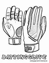Gloves Football Coloring Template Drawing Pages Getdrawings sketch template