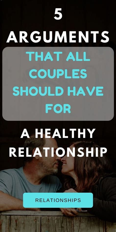 5 Arguments That All Couples Should Have For A Healthy Relationship