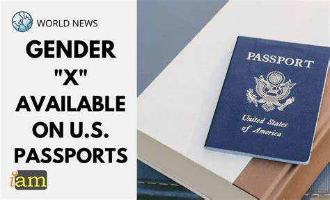 Gender X Available On Us Passports Iam Immigration And Migration Uk