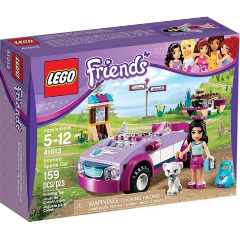 Lego Friends Sets 41013 Emma S Sports Car New Rough Shape