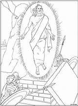Coloring Pages Rosary Assumption sketch template