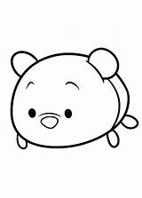 Tsum Pooh sketch template