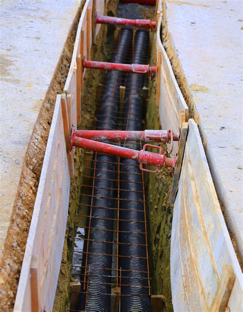 important  hire  professional trenching contractor