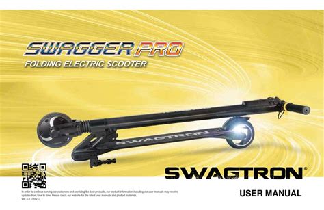 swagtron swagger pro user manual   manualslib