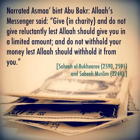 Give Charity Islam Charity Quotes Islam Hadith