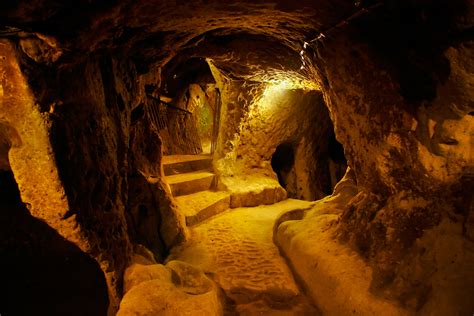 intriguing ancient underground city  derinkuyu