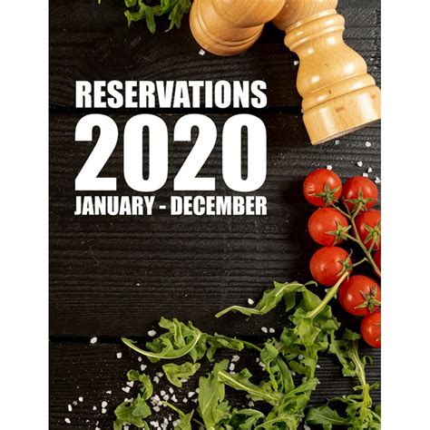 reservation book  restaurant  reservations  january  december reservation book