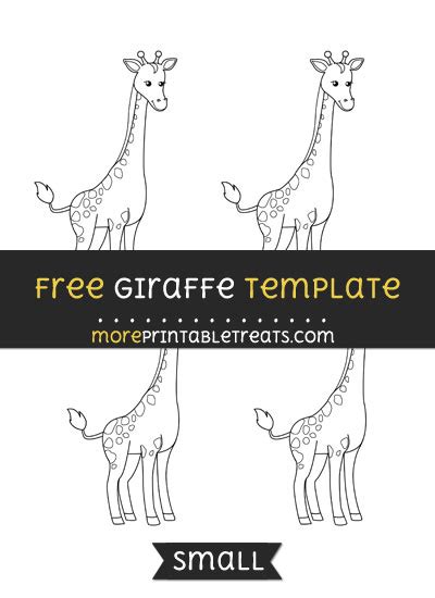 giraffe template small