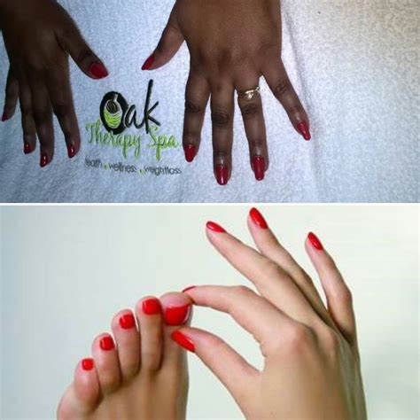 manicure oak therapy spa