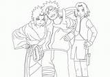 Coloring Naruto Pages Sakura Anime Library Clipart sketch template