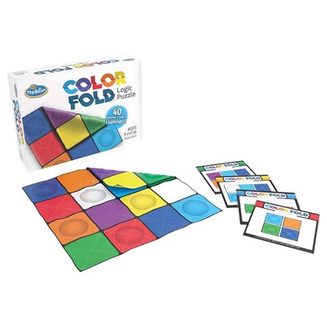 color fold  puzzle  cloth folding  colors  solo puzzlers