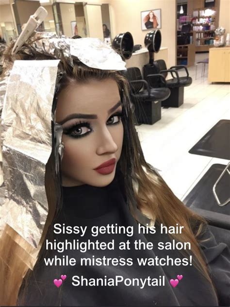 transgender captions jamie lee sissy captions hair highlights