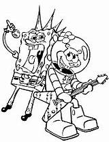 Spongebob Coloring Bob Rock Topcoloringpages Pages Band Sponge Squarepants Correct Hover Answer Mouse Question Then If Over Will sketch template