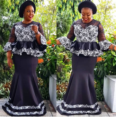 lace skirt blouse style  nigerian fashionist