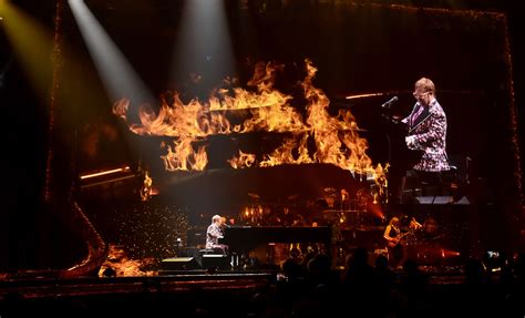 Elton John Dazzles At Farewell Tour Launch Elton John Tours Concert
