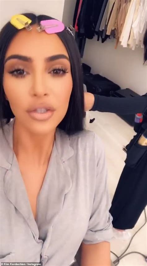 kim kardashian shows off her flawless makeup on social media as star
