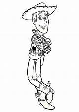 Woody Toy Story Coloring Character Woddy Printable Sherif Pride Main Smiling Disney Sheets Colouring Cartoon Colornimbus Children Choose Coloringfolder sketch template