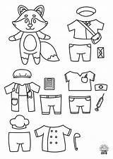 Dress Game Printable Professions Games Kids Navigation Post Blackandwhite sketch template