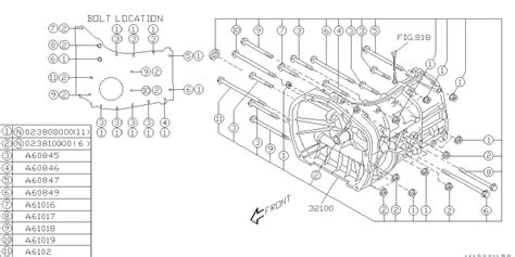 manual transmission case  subaru forester
