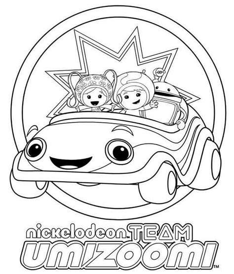 nickelodeon team umizoomi coloring page color luna