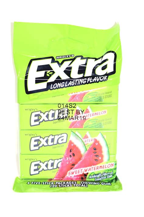 extra watermelon gum sugar  carlene leroy