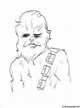 Chewbacca Coloring Pages Mace Windu Wars Star Cute Getcolorings Getdrawings Drawing Printable sketch template