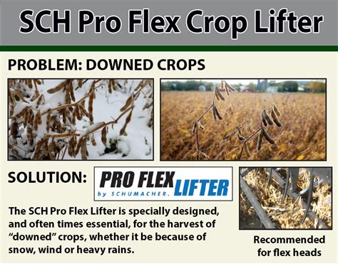 distributing  sch pro flex crop lifter