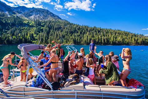 tahoe lake party boats full service event planning rent  boat