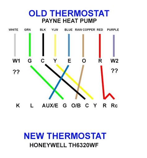 thermostat wiring  heat pump