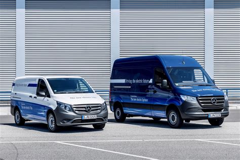 mercedes announces   electric vans   stage electric van strategy parkers