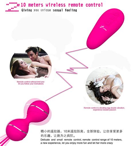 remote control silicone kegel ball vaginal tight exercise