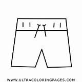 Trunks Swim Coloring Pages sketch template