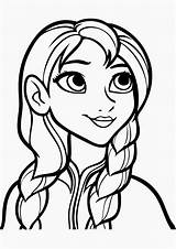 Coloring Pages Printable Frozen Kids Print Anna sketch template