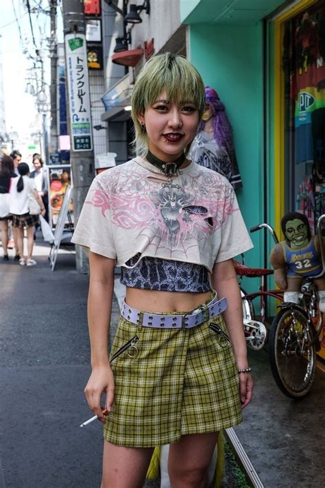 Tokyo Street Fashion Japanese Street Fashion Japan Fashion Punk