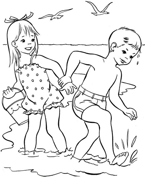 beach coloring pages coloringrocks beach coloring pages coloring