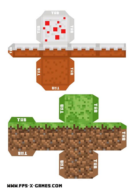 printable minecraft pattern