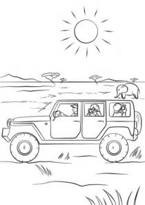 jeep pages  print coloring pages