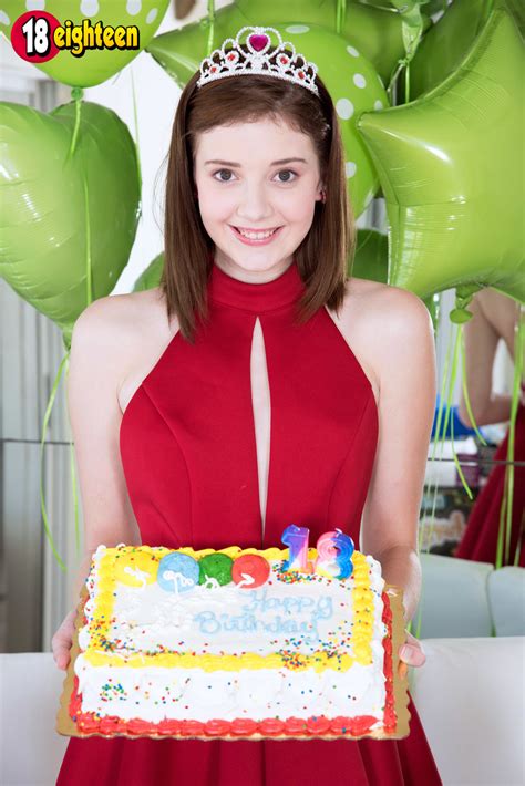 Blaire Ivory Pale Teen Blaire Ivory Celebrates Her Birthday By