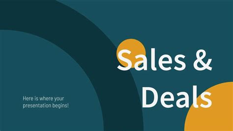 sales  powerpoint template