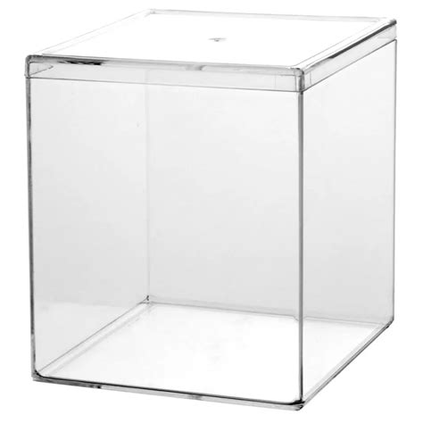 clear acrylic storage box  removable lid buy small clear acrylic