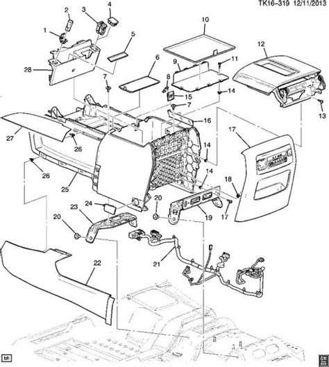 gmc yukon parts diagram