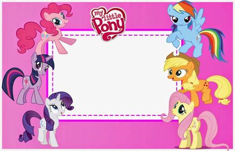 pony  printable kit   pony invitations