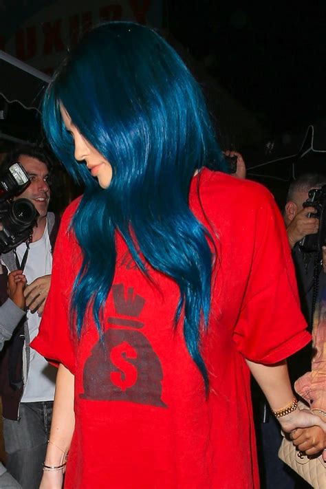 marvel comic blue kylie jenner hair color pictures
