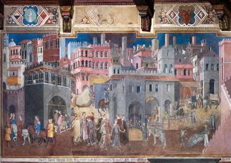 siena  vedere da vicino gli affreschi  ambrogio lorenzetti