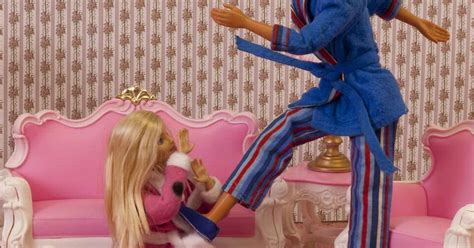 Exhibit Showing Barbie Dolls Being Abused Forced To Move After Sparking